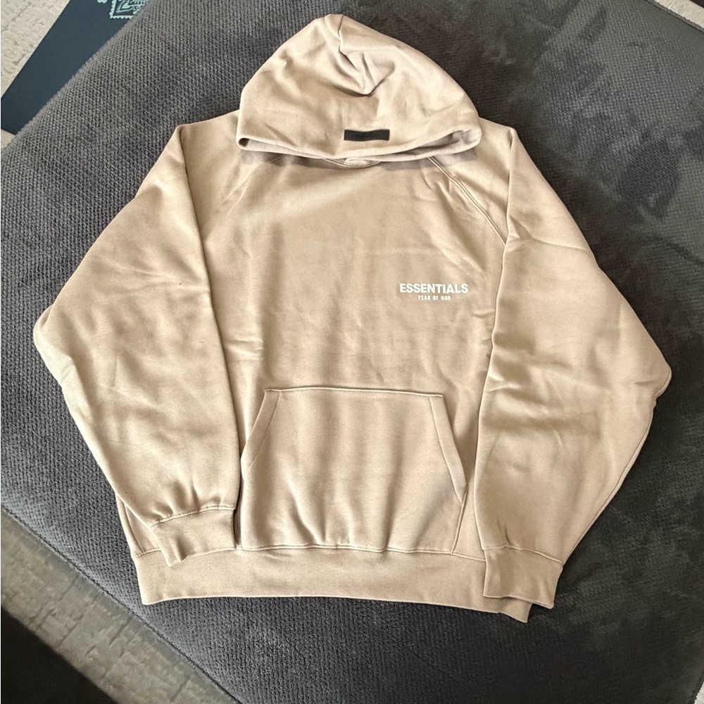 Essentials fear of god Oak hoodie in size XL